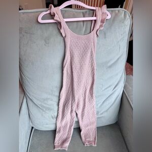 Quincy Mae Pointelle Overalls